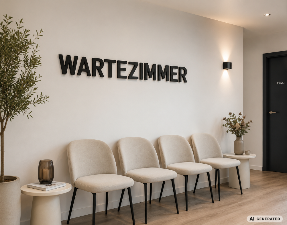 Individuelle 3D Buchstaben für den Innenbereich