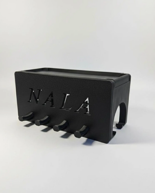 Personalisierte Wandablage mit Wunschtext