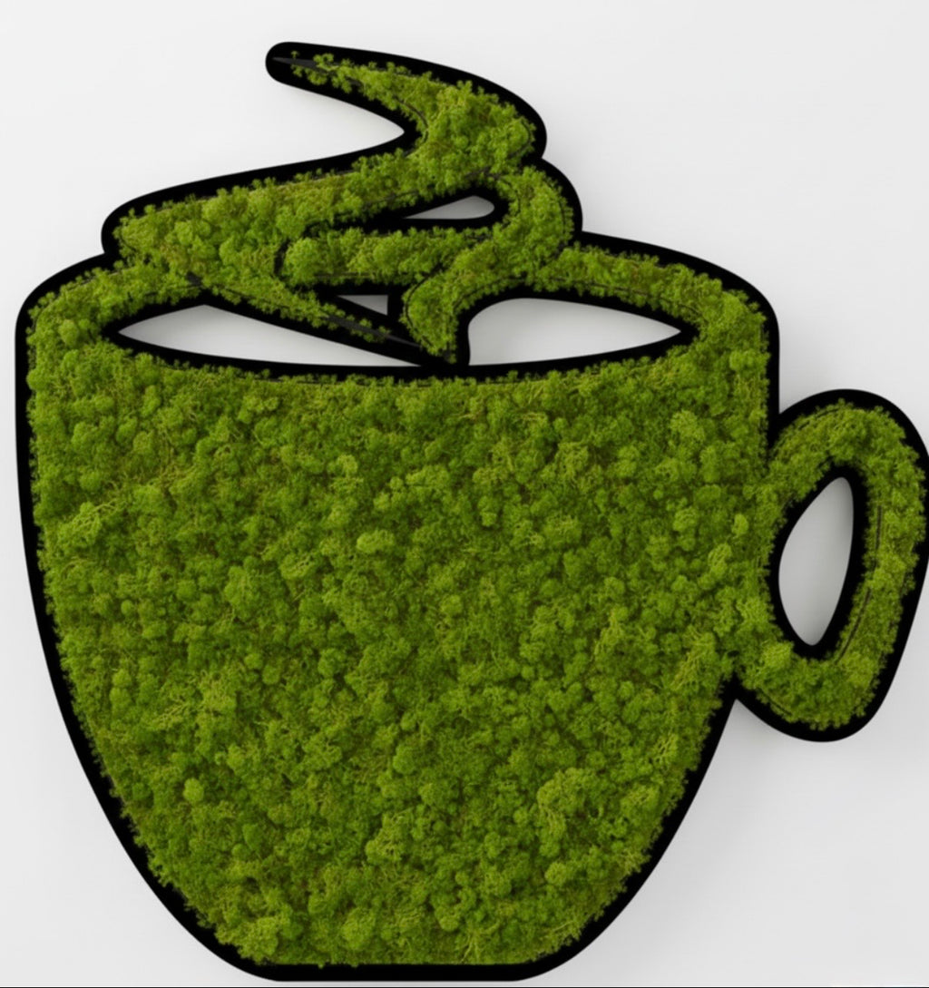 Moosbild Icon – Dekorative Wanddeko mit echtem Moos | Verschiedene Motive