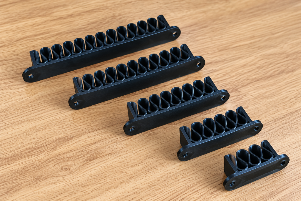 Kabelhalter & Kabelorganisation für den Schreibtisch – 4 bis 12 Kabel