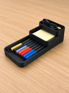 Modularer Desk Organizer für Schreibtisch Zubehör und Home Office mit Teilen