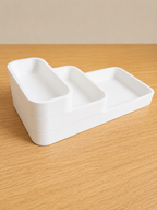 Modularer Desk Organizer für Schreibtisch Zubehör und Home Office weiß