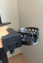 Modularer Schreibtisch Organizer für die Tischkante mit Halter für Tasse ohne Bohren