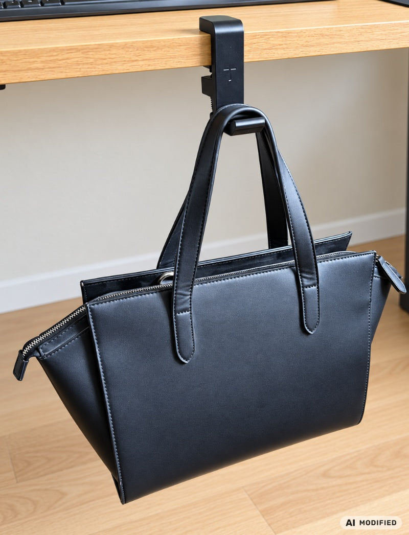 Tischhaken für Taschen & Headsets ohne Bohren