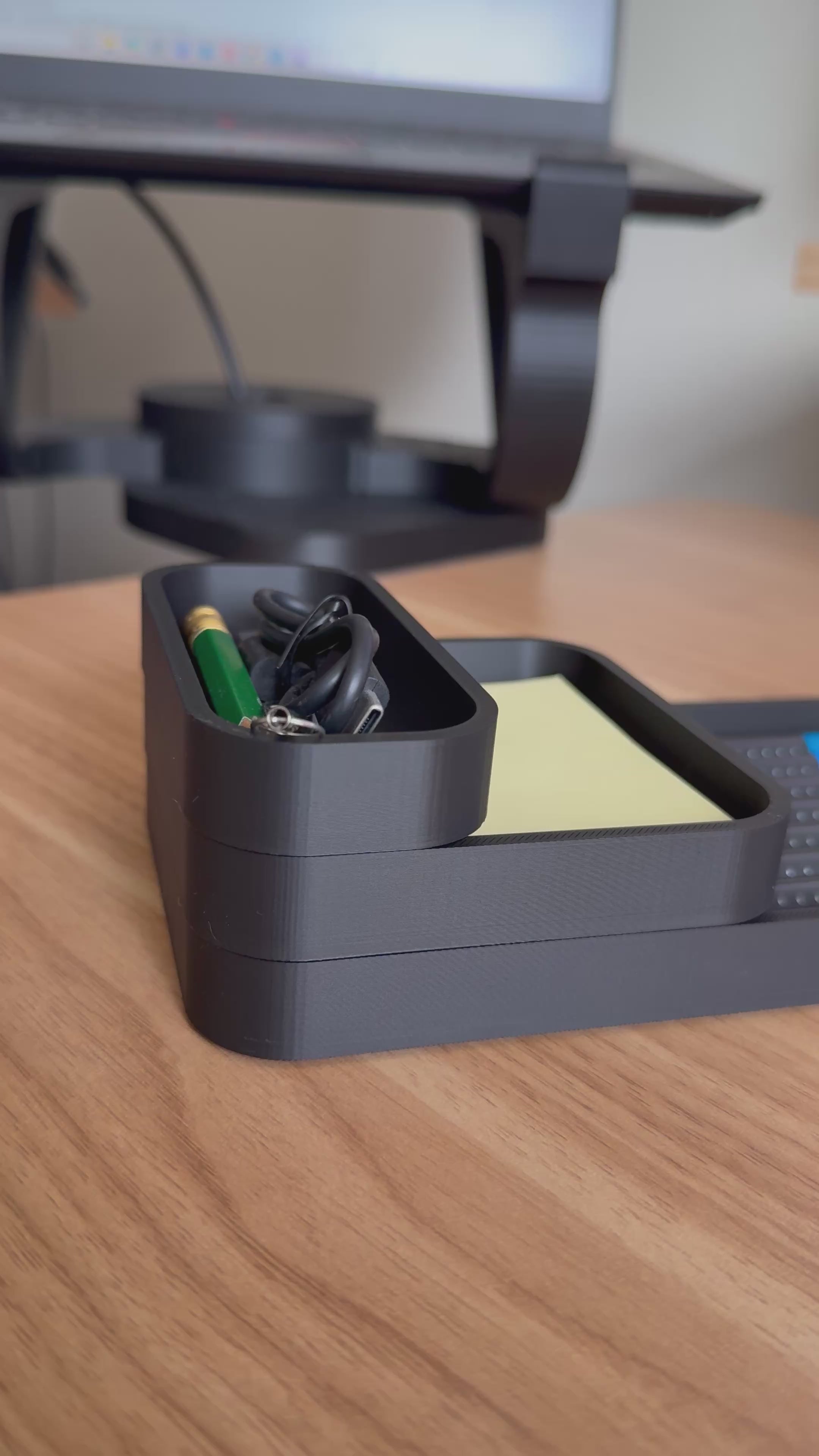 Modularer Desk Organizer für Schreibtisch Zubehör und Home Office